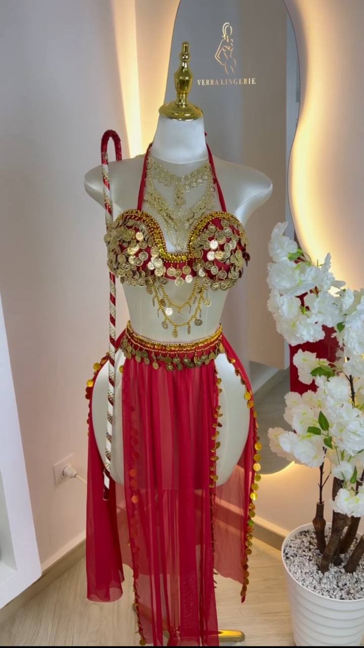 TENUE EGY ROUGE - الصورة 2