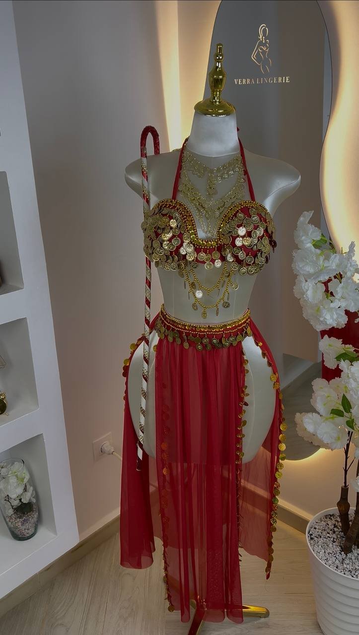 TENUE EGY ROUGE - الصورة 3