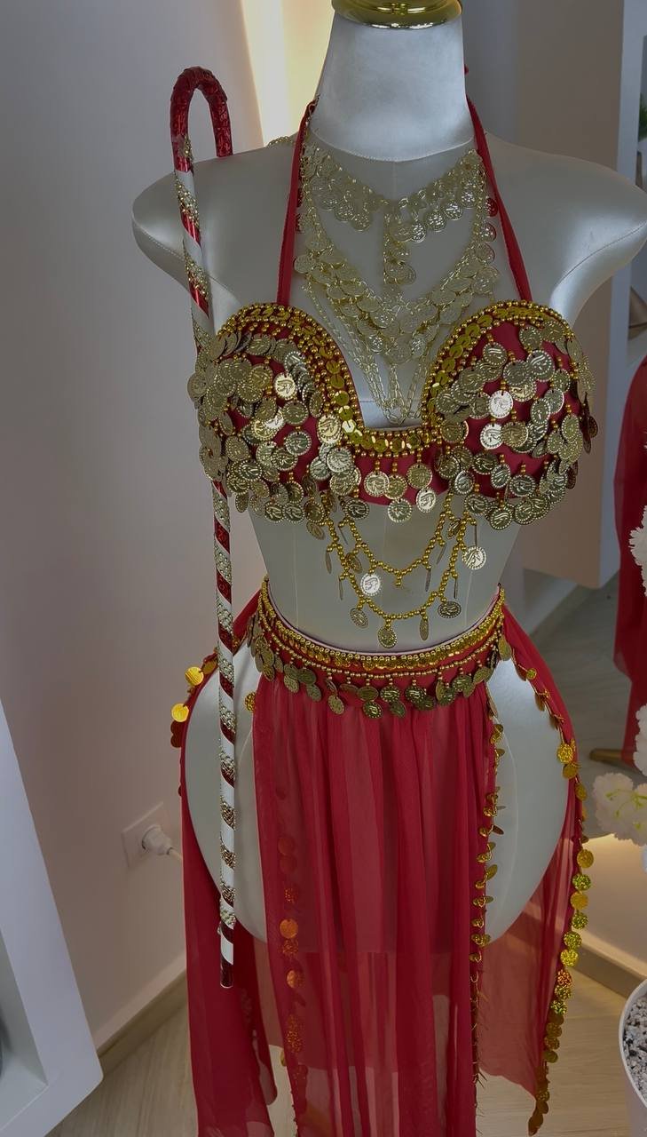 TENUE EGY ROUGE - الصورة 4